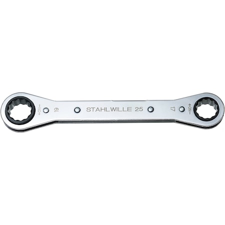 Stahlwille Tools Ratchet ring Wrench Size 14 x 15 mm L.170 mm 41131415